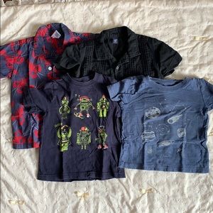Boys summer shirt bundle